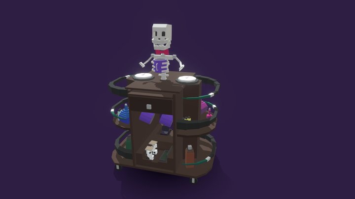 Skelly Butler 3D Model