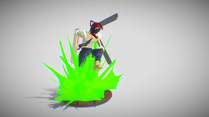 Denji - ChainSaw Man 3D Model