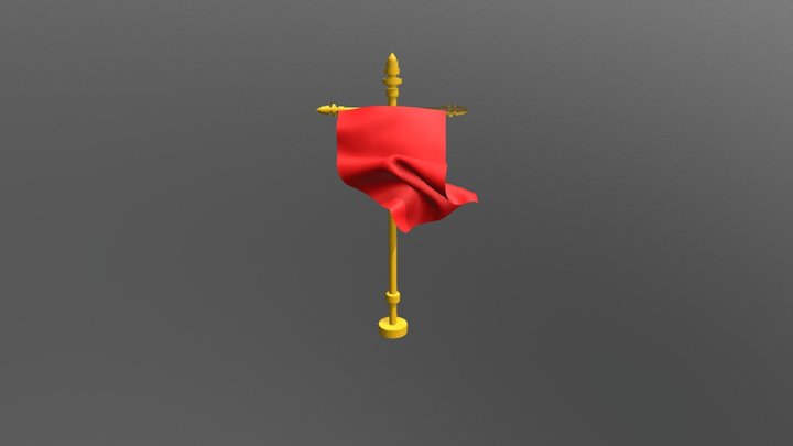 Flag 3D Model