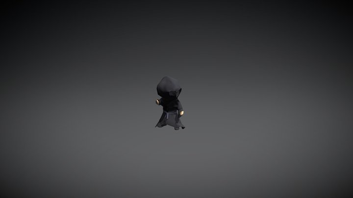 Hero Animated 3D Model
