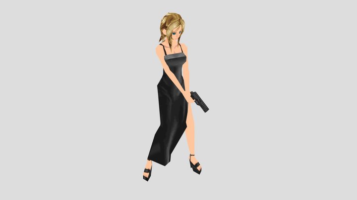 aya brea black dress Aya Brea - Sewing Sasha