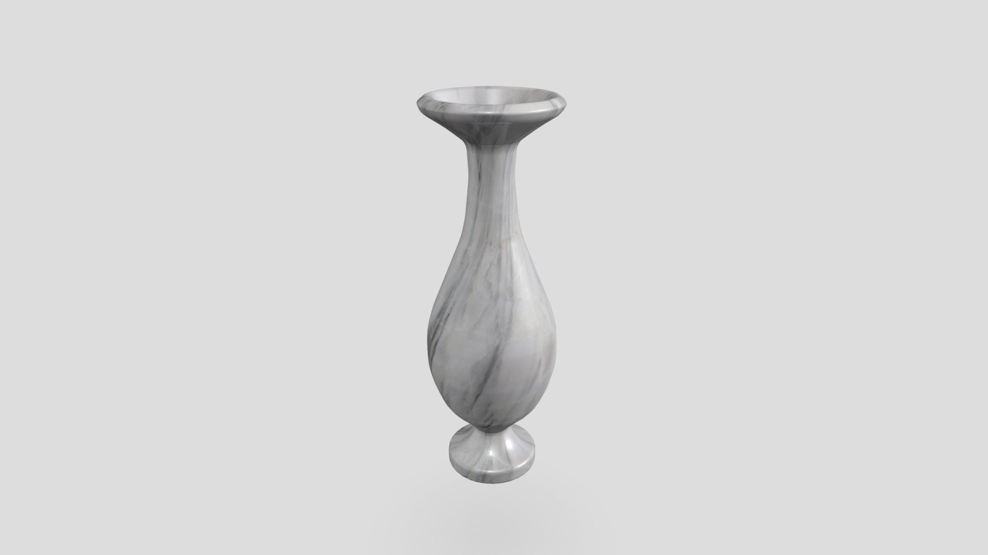 Thassos Pink Marbel Vase