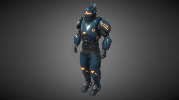 Soldier 3D Model