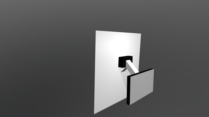 wall mounted tv 3D Model