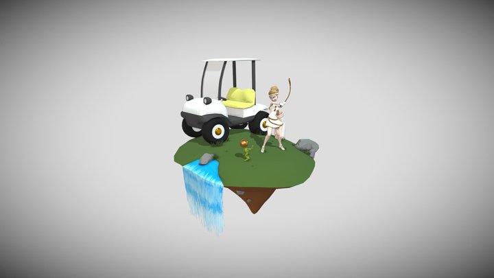 Hit The Frog 3D Model