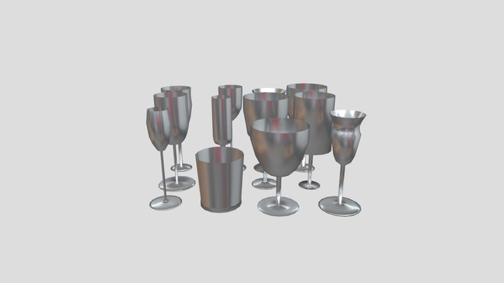 Wine 3D Model