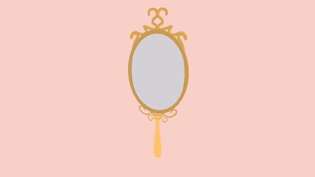 30Days3D Day 18: Hand Mirror 3D Model