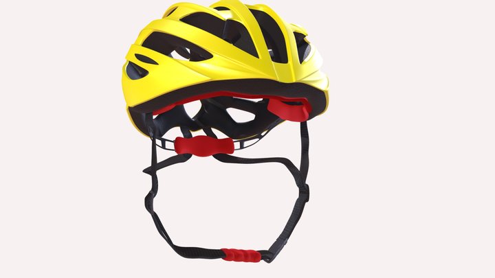 Bicycle Helmet 3D Model