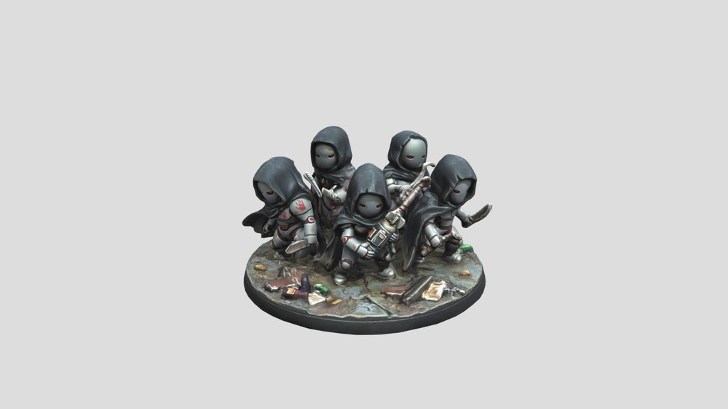 Cloaked Crimson Hand Kids