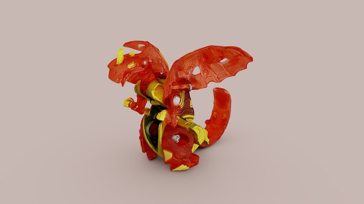 EV Platinum Dragonoid [STAND] 3D Model