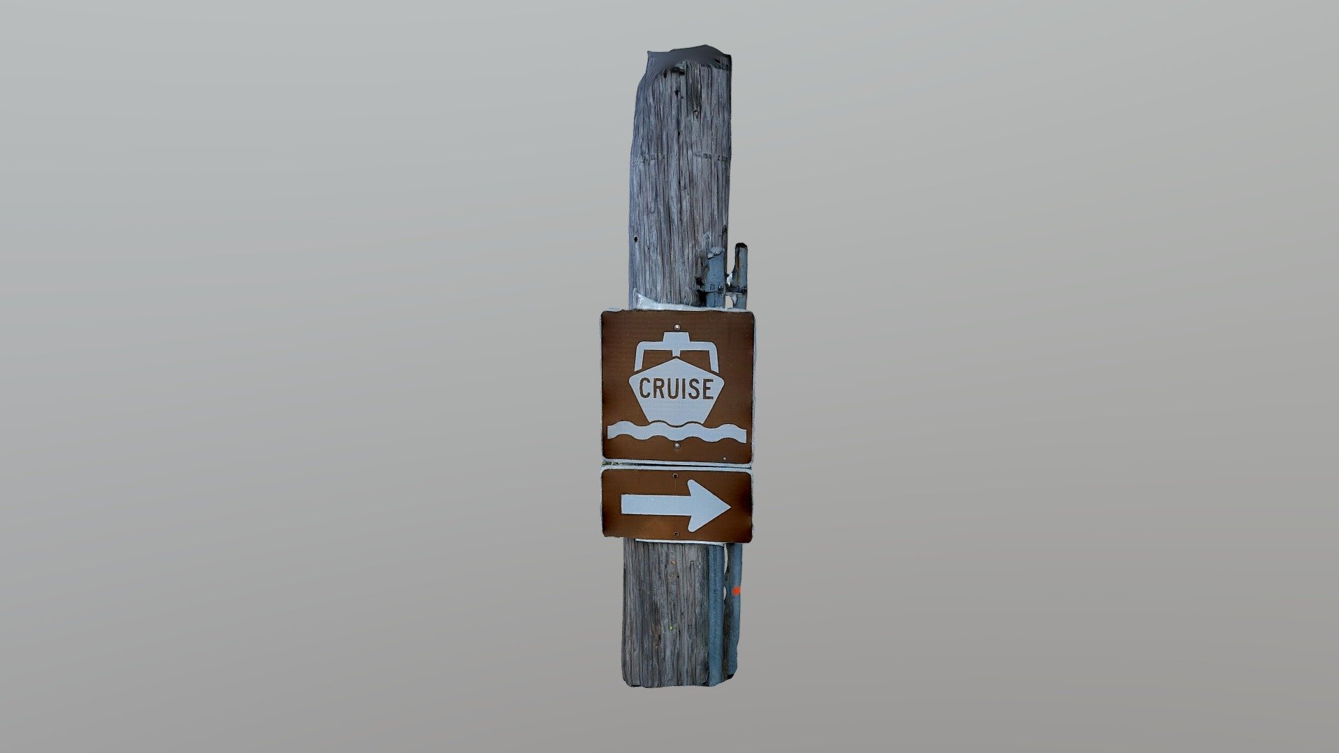 Cruise Sign on Utility Pole