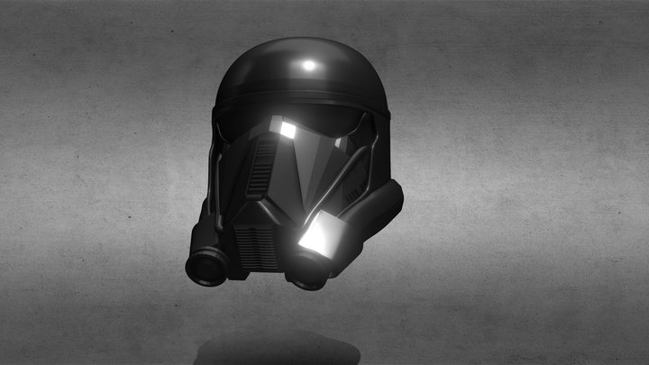 Death Trooper Helmet (Rogue One) 3D Model