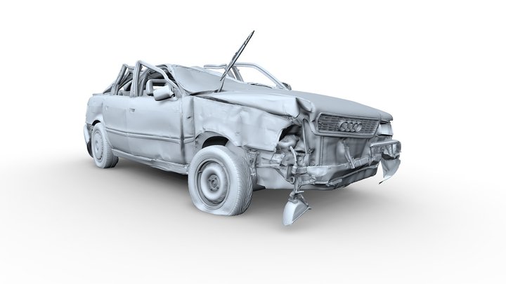 Audi 80 3D Model