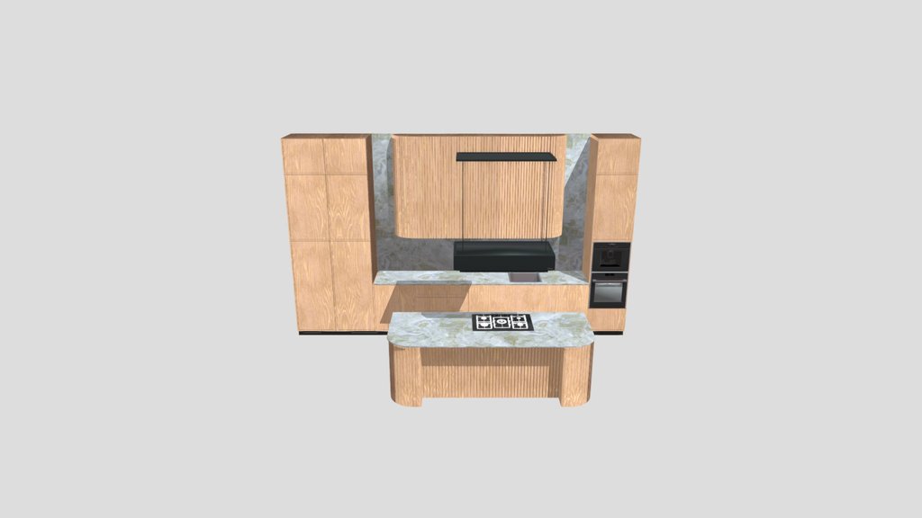 Modern Wooden Kitchen