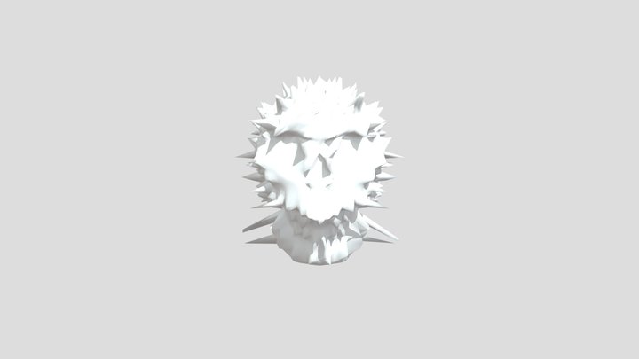 Busto Alien Crustaceo 3D Model