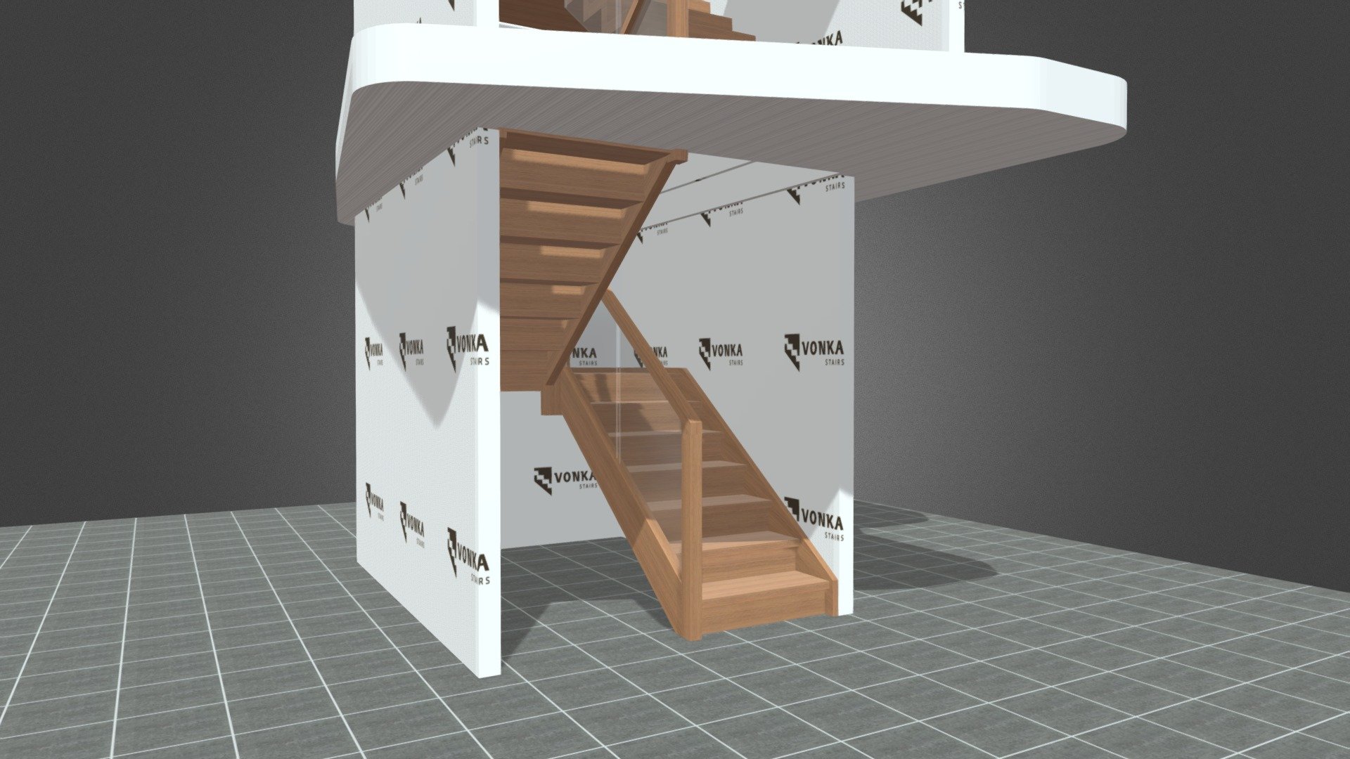 Alison & John - Basement stairs - V1