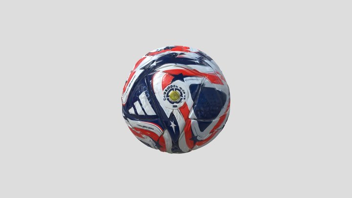 Super world club soccer ball FIFA 3D Model