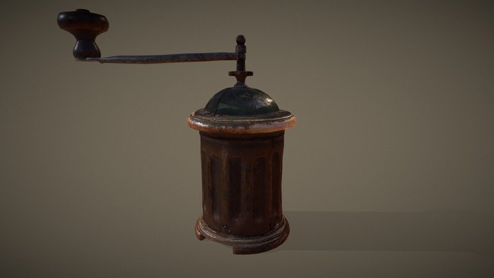 Pepper Mill (First half of 20th century) 3D Model