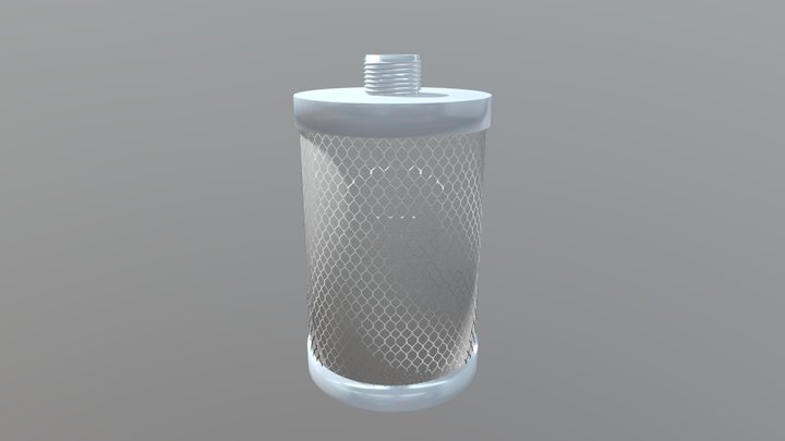 CB 004 - Carbon Block 5” - rosca 3D Model