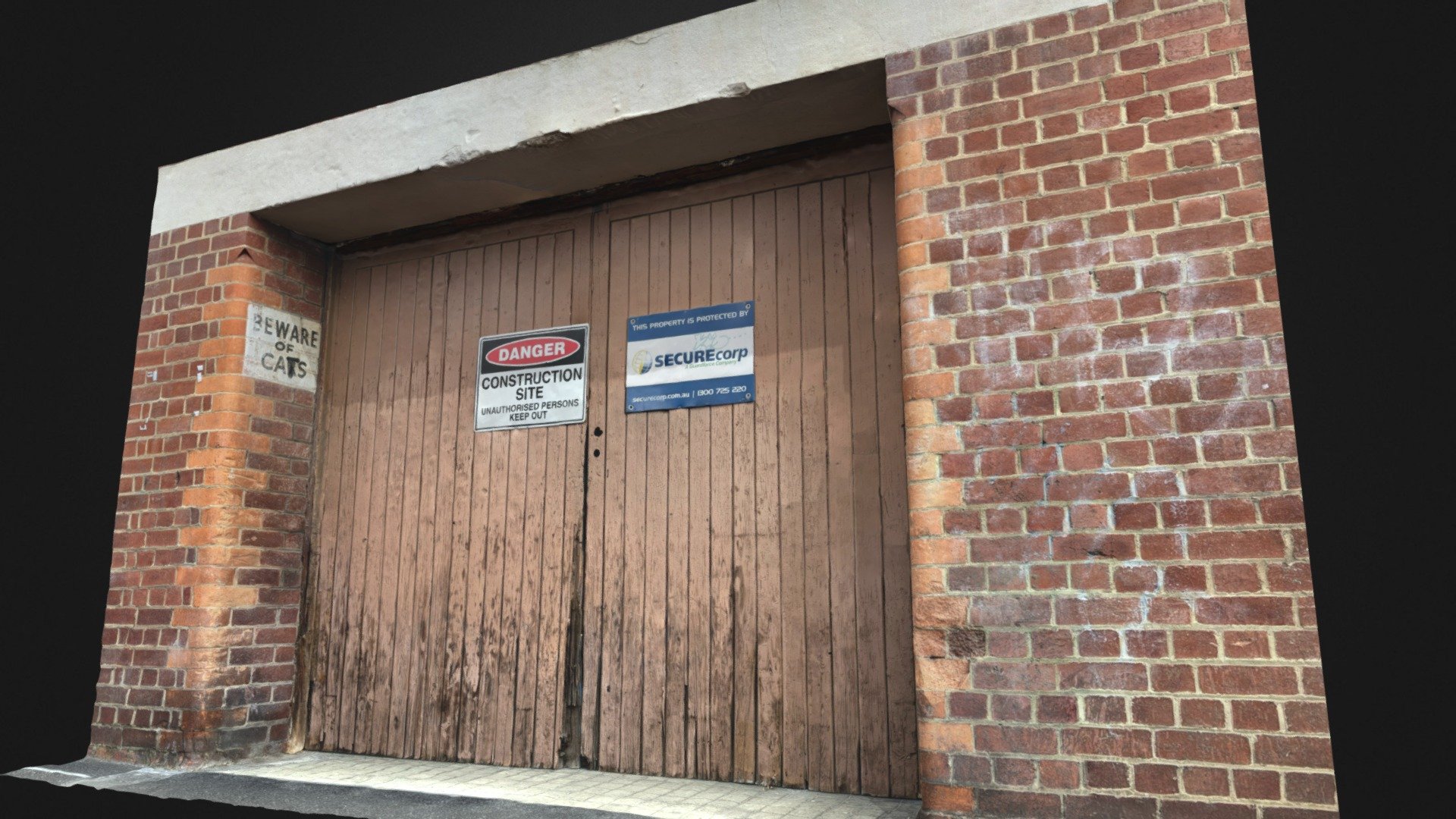 Old Warehouse Door