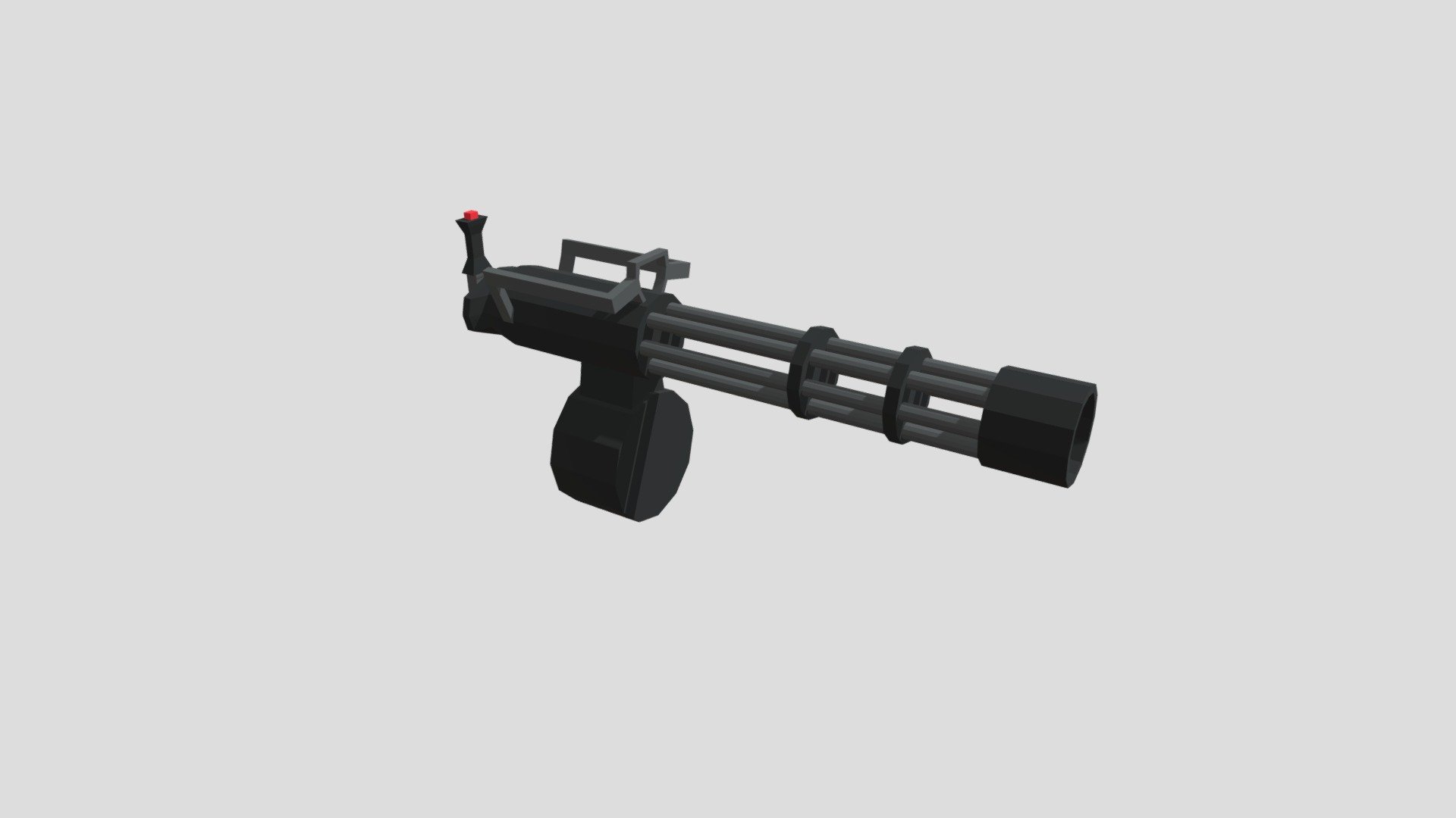 Lowpoly Guns Minigun M134 - 3D model by kashyapstudiosx [8d00e4c ...