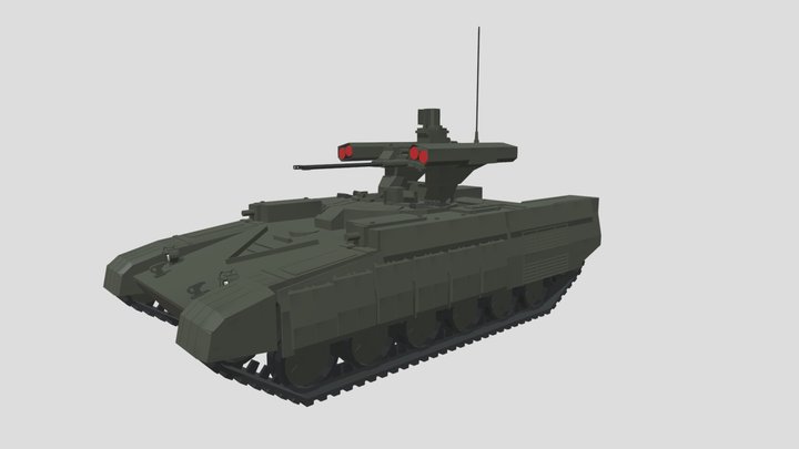 BMPT Terminator 2 3D Model