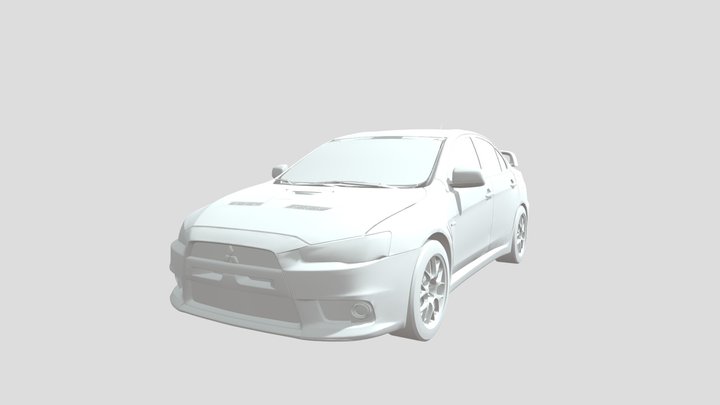 Mitsubishi Lancer 3D Model