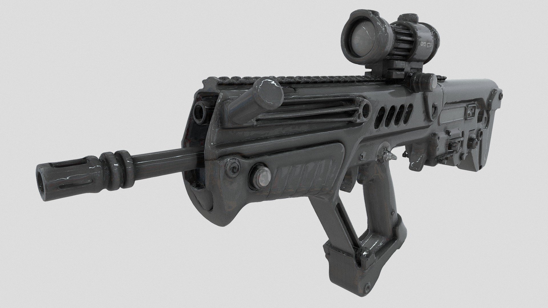 The- -Rifle-'OnE-TwO' - Download Free 3D model by -X-ScornGames (@XX-XX ...