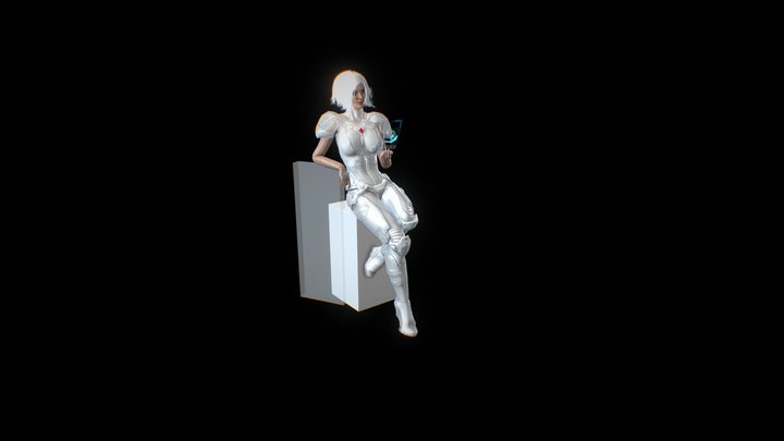 The Nurse of the Future 3D Model