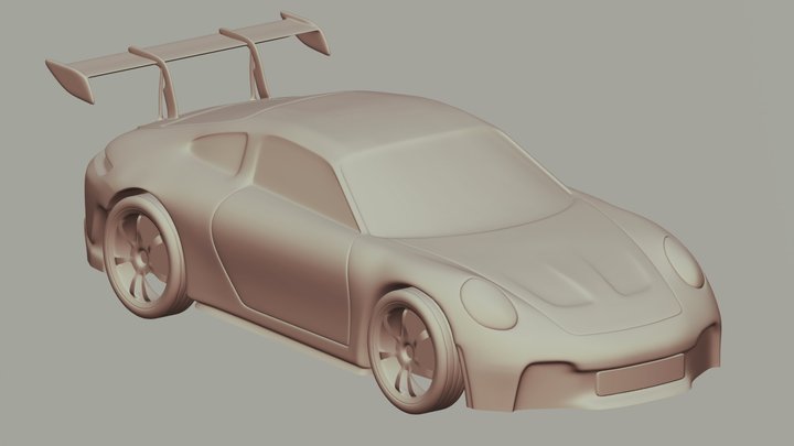 Porsche 3D model 3D Model