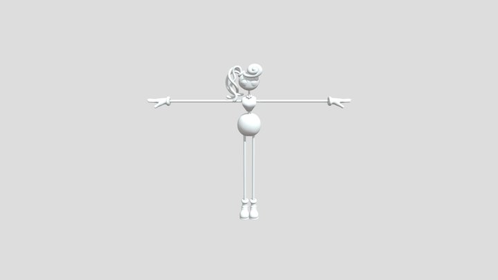 Mommy long legs(nsfw( with buff. 3D Model