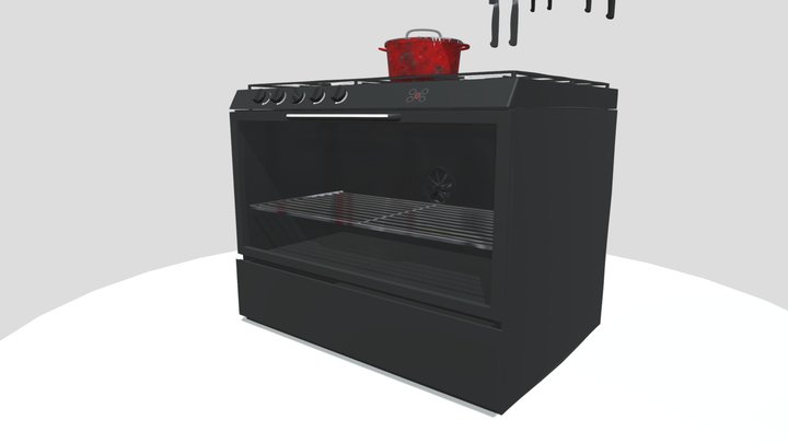 Stove 3D Model