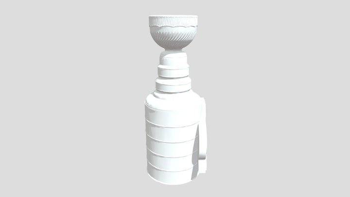 Stanley Cup Avalanche 3D Model