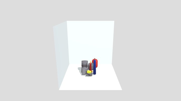 кубы 3D Model