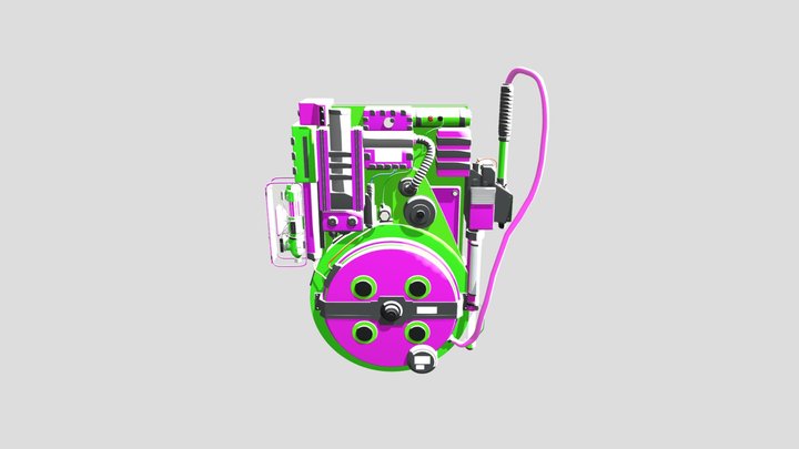 Generator Proton Pack 3D Model