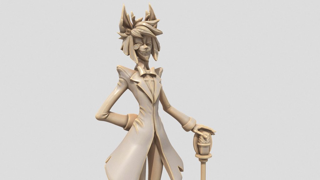 Alastor - Hasbin Hotel - Fanart - 3d Printable