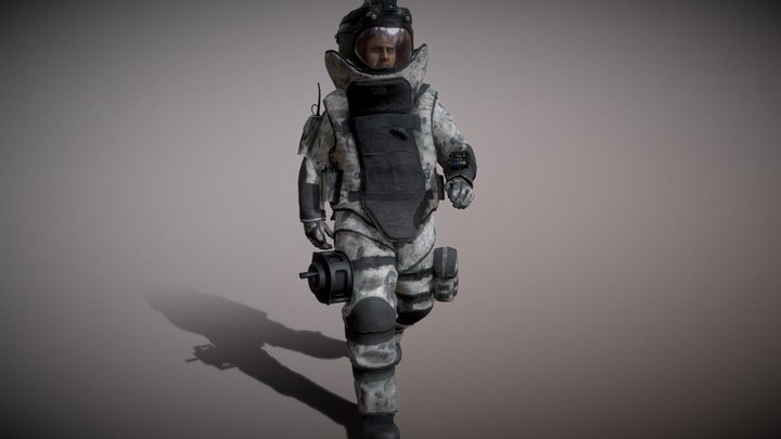BOMB SUIT 3D Model