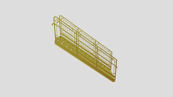 ESCADA_LANCE_TELA_PART 3D Model