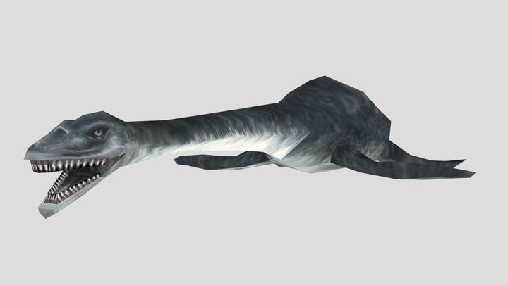 Dino Crisis 2 - Plesiosaurus – Free 3D Model STL