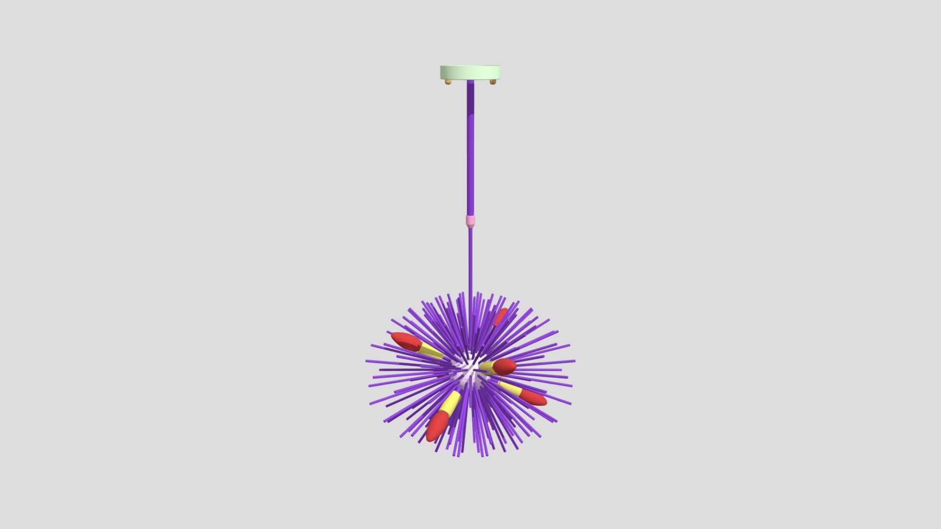Люстра 4662/6 Odeon Light — Sketchfab embed 3D viewer