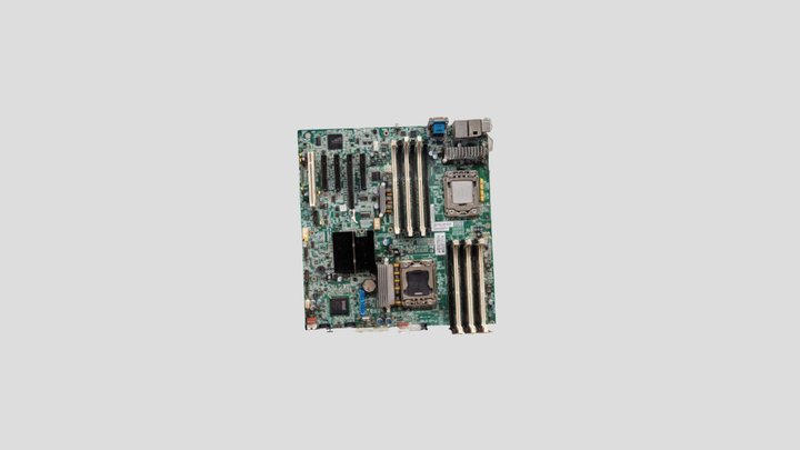 Carte alimentation_ Kollmorgen AKD 3D Model
