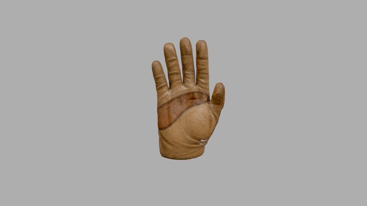Industril gloves VR hand 3D Model