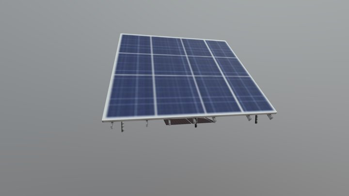 Big Solar Pannel 3D Model