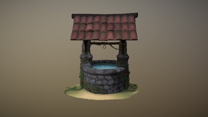 Wishing Well 3D Model