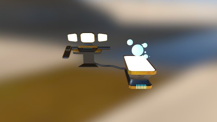 Computer 3D Model