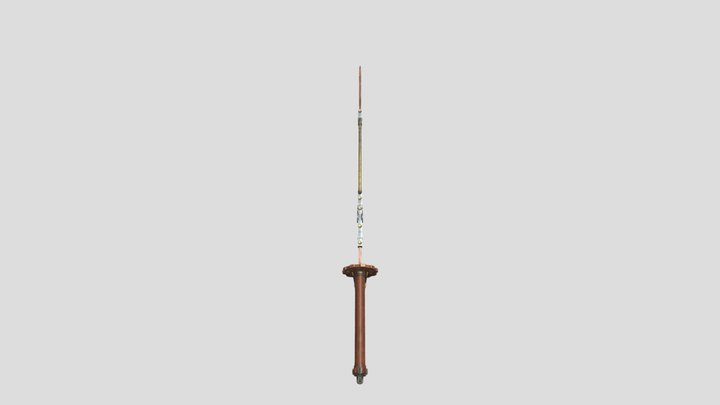 Steampunk Sword 3D Model