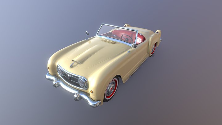 Nash Healey (1951-1954) 3D Model