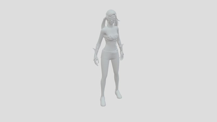Model FREEFIRE + bone + skin 3D Model