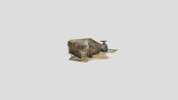 Blitz trash box project 3D Model