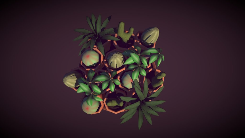Gardeny Garden — Sketchfab embed 3D viewer